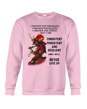 Load image into Gallery viewer, Samurai Consistent Persistent Resilient Quote T-Shirt Sweatshirt