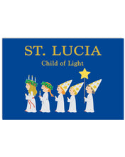 Load image into Gallery viewer, St Lucia Child Of Light God Jesus Christmas Gift Horizontal Poster