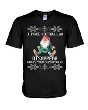 Load image into Gallery viewer, I Make Kottbullar Disappear Black T-Shirt Guys V-Neck