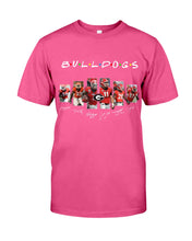 Load image into Gallery viewer, Bulldogs Collection Gift For Fan Black T-Shirt Guys Tee