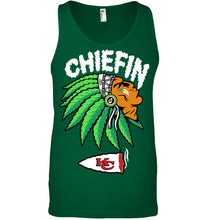 Load image into Gallery viewer, Chiefin Kansas City Chiefs Gift For Fans T-Shirt Unisex Tank Top
