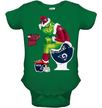 Load image into Gallery viewer, Funny Grinch San Francisco 49Ers Christmas Gift Tee Baby Onesie