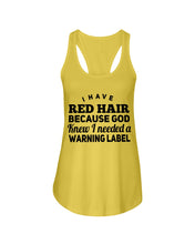 Load image into Gallery viewer, Great Gift For Redhead Grandma Ladies Flowy Tank