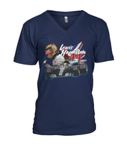 Load image into Gallery viewer, Lewis Hamilton 44 Formula 1 Champion 2019 Gift For Fans Guys V-Neck