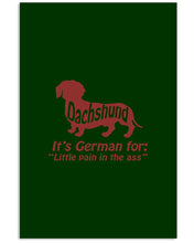 Load image into Gallery viewer, Dachshund German Shirt For Dachshunds Dog Lovers Vertical Poster