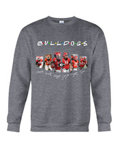 Load image into Gallery viewer, Bulldogs Collection Gift For Fan Black T-Shirt Sweatshirt