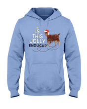 Load image into Gallery viewer, Jolly Cat Christmas Gift For Cat Lovers Hoodie