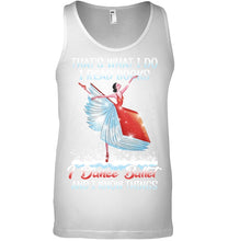Load image into Gallery viewer, Girl Loves Reading Book And Dance Ballet Gift For Girls T-Shirt Unisex Tank Top