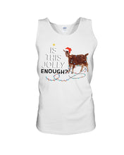Load image into Gallery viewer, Jolly Cat Christmas Gift For Cat Lovers Unisex Tank Top