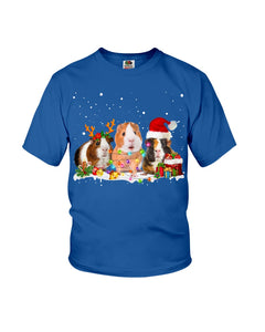 Cute Guinea Pigs Christmas Gift For Guinea Pigs Lovers Youth Tee