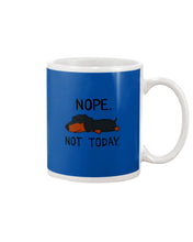 Load image into Gallery viewer, Nope Dachshund Not Today Mug