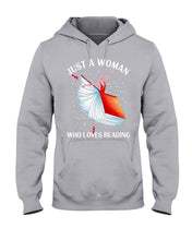 Load image into Gallery viewer, Just A Woman Loves Dancing And Reading Books Hoodie