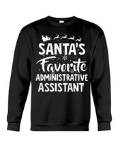 Load image into Gallery viewer, Santa Favorite Assistant Funny Christmas Gift Shirt Sweatshirt