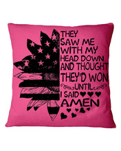 Load image into Gallery viewer, Christian T-Shirt Amen Pillow Cover