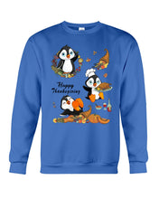Load image into Gallery viewer, Penguin Happy Thanksgiving Gift For Kids Sweatshirt