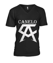 Load image into Gallery viewer, Saul Canelo Alvarez Logo T Shirt Boxing Champion Mens Guys V-Neck