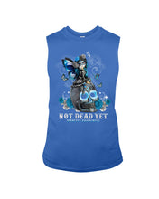 Load image into Gallery viewer, Diabetes Awareness Skull Custom Graphic Tee Unisex Long Sleeve