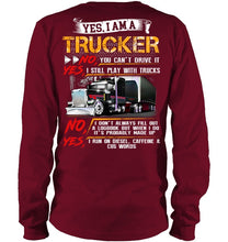 Load image into Gallery viewer, I Am A Trucker Unisex Long Sleeve