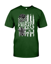 Load image into Gallery viewer, We Are Red Fridays Veteran Shirt Guys Tee