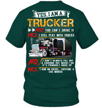 Load image into Gallery viewer, I Am A Trucker Guys Tee