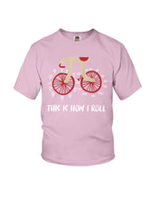 Load image into Gallery viewer, This Is How I Roll Pi Funny T-Shirt Youth Tee