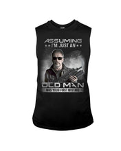 Load image into Gallery viewer, Arnold Schwarzenegger Terminator Old Man T-Shirt For Fans Unisex Long Sleeve