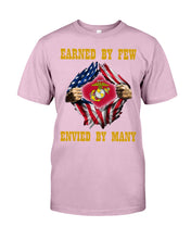 Load image into Gallery viewer, Earned By Few Envied By Many Black T-Shirt Guys Tee
