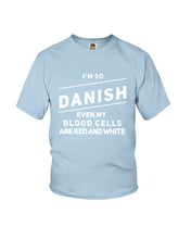Load image into Gallery viewer, Danish Blood Denmark Lovers Youth Tee