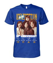 Load image into Gallery viewer, Led Zeppelin 50Th Anniversary Guys Tee
