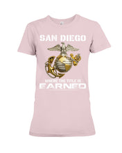 Load image into Gallery viewer, San Diego Gift For Your Friend T-Shirt Ladies Tee