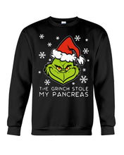 Load image into Gallery viewer, The Grinch Stole My Pancreas Sweatshirt