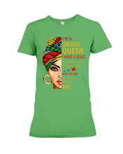 Load image into Gallery viewer, January Queen 3 Sides Horoscopes T-Shirt Ladies Tee