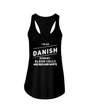 Load image into Gallery viewer, Danish Blood Denmark Lovers Ladies Flowy Tank
