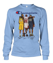 Load image into Gallery viewer, Nba Champions Jordan Bryant James Legends Unisex Long Sleeve
