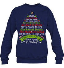 Load image into Gallery viewer, Christmas Tree Eleven Fabric Bundles T-Shirt Sweatshirt