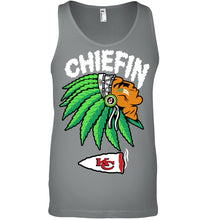 Load image into Gallery viewer, Chiefin Kansas City Chiefs Gift For Fans T-Shirt Unisex Tank Top