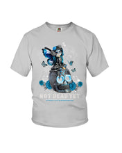 Load image into Gallery viewer, Diabetes Awareness Skull Custom Graphic Tee Youth Tee
