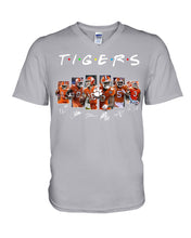 Load image into Gallery viewer, Clemson Tigers Ncaa Friends Font T-Shirt For Fans Guys V-Neck