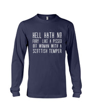 Load image into Gallery viewer, Scottish Woman Temper Scotland Lovers Unisex Long Sleeve