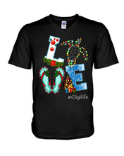 Load image into Gallery viewer, Love Turtle Gigilife Christmas Gift For Turtle Lovers Custom Design Tee Guys V-Neck