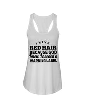 Load image into Gallery viewer, Great Gift For Redhead Grandma Ladies Flowy Tank
