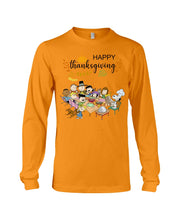 Load image into Gallery viewer, Snoopy Happy Thanksgiving T-Shirt Unisex Long Sleeve