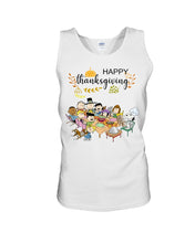 Load image into Gallery viewer, Snoopy Happy Thanksgiving T-Shirt Unisex Tank Top