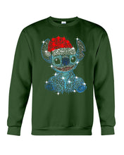 Load image into Gallery viewer, Merry Christmas Stitch Gift For Fans T-Shirt Sweatshirt