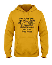 Load image into Gallery viewer, Finn Wants A Cabin In The Woods Away From Those People Hoodie
