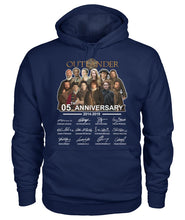 Load image into Gallery viewer, Outlander Tv Series 5 Years Anniversary 2014 - 2019 Autograph T-Shirt Hoodie