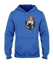 Load image into Gallery viewer, Beagle In The Pocket Funny T-Shirt Hoodie