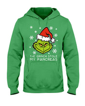 Load image into Gallery viewer, The Grinch Stole My Pancreas Hoodie