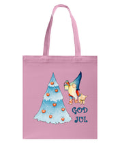 Load image into Gallery viewer, Swedish God July Christmas Tree Gift For Family Basketweave Tote Bag