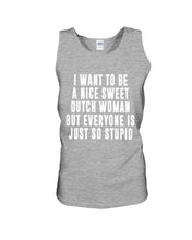 Load image into Gallery viewer, Dutch Woman Sweet Quote Name T-Shirt Unisex Tank Top